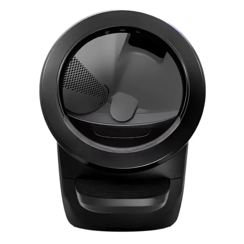 Litter-Robot 4 with Step & Fence by Whisker, Black