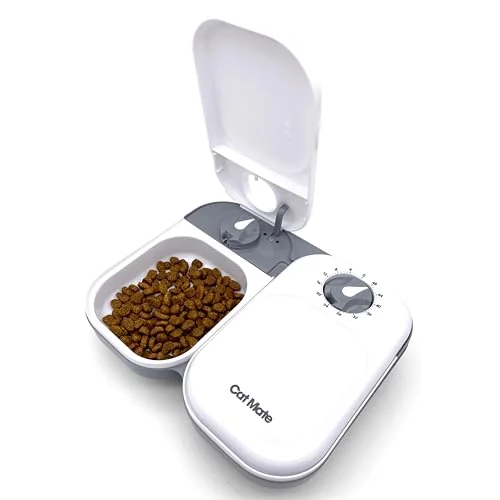 Cat Mate C200 Automatic 2-Meal Pet Feeder