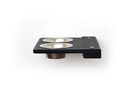 CatastrophiCreations Cat Feeder Wall-Mounted Elevated Feeding Shelf